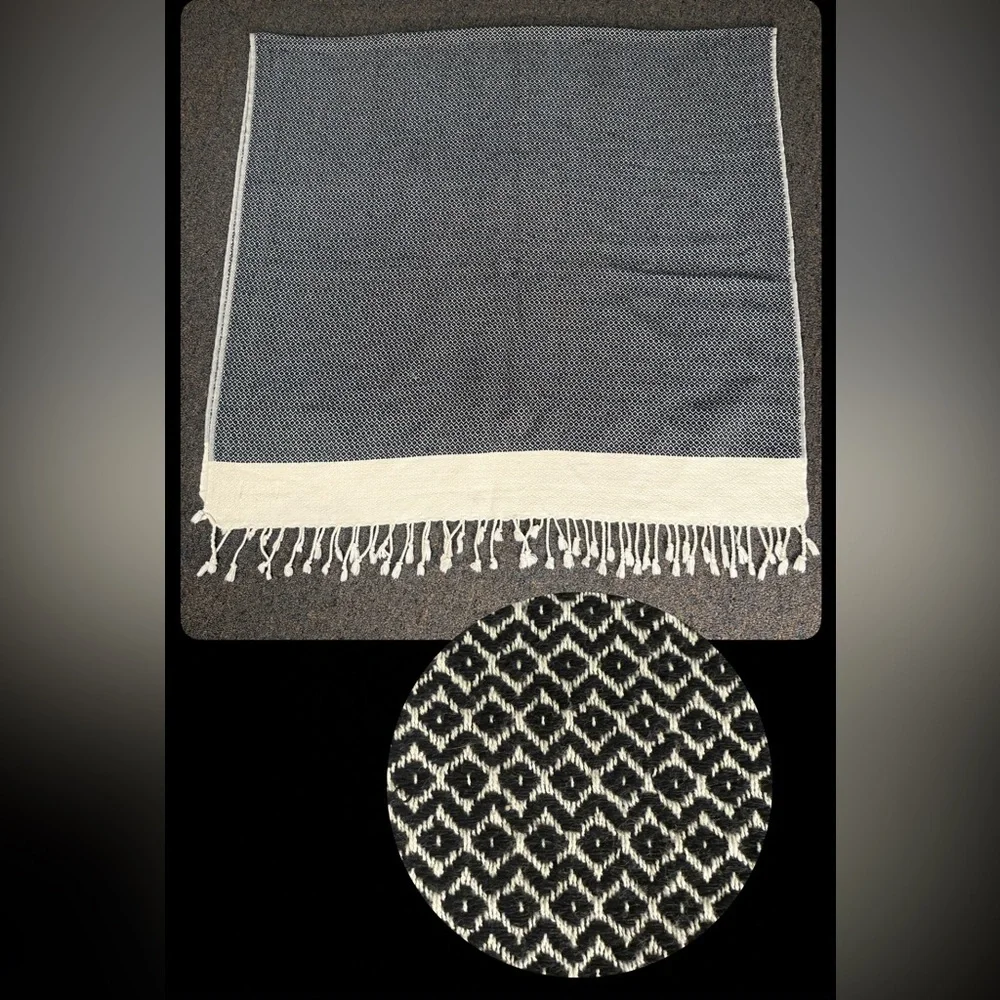 SMYRNA TURKISH COTTON Vintage Series Throw‎ Blanket 64
